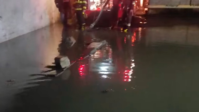 Qaradağ rayonunda evi su basıb – VİDEO