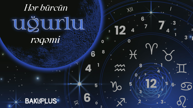 Hər bürcün uğurlu rəqəmi