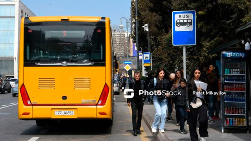 Bakıda elektrik avtobus xəttə buraxılıb