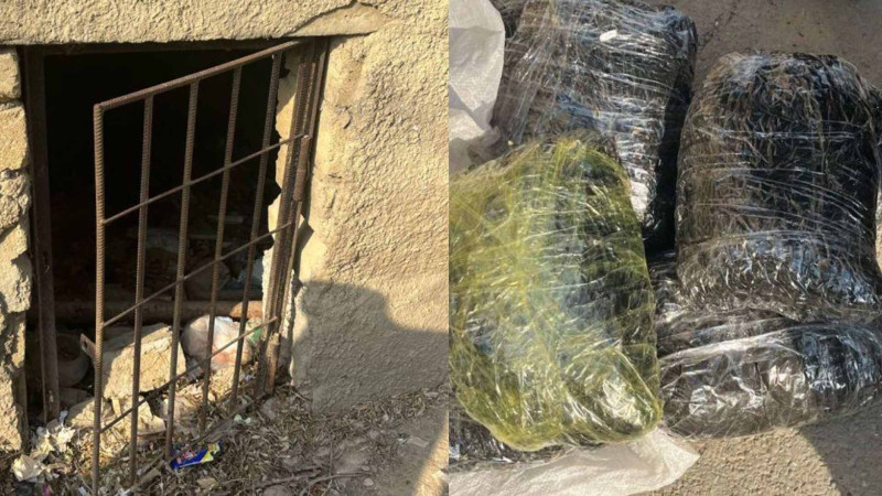Lökbatanda 8 kiloqramdan çox marixuana aşkarlanıb