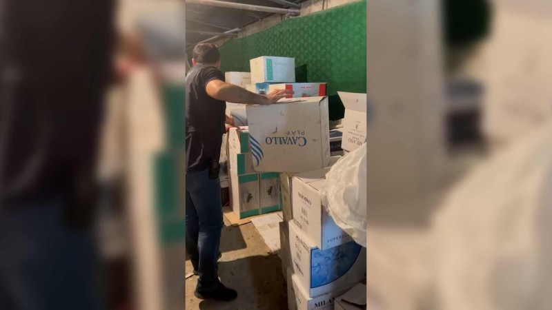 Qaradağda 1 milyondan artıq qanunsuz tütün məmulatı tapılıb