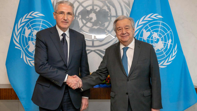 COP29-un prezidenti BMT Baş katibi ilə görüşüb