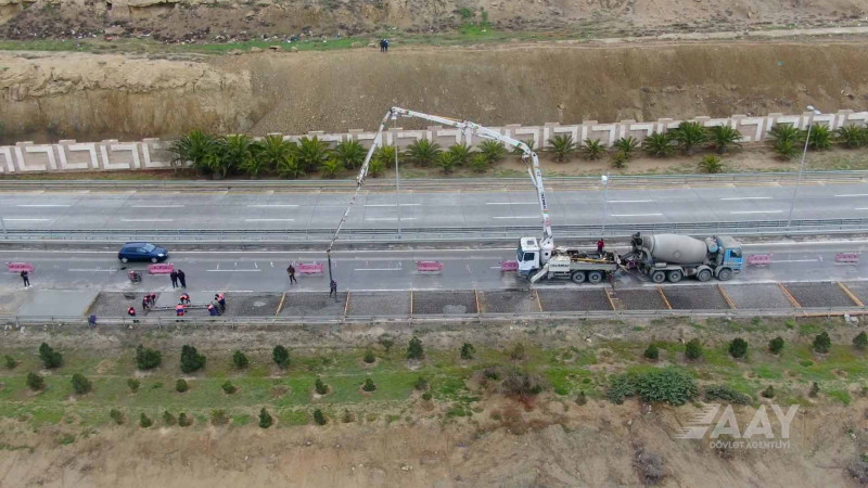 Zığ–Hava Limanı şosesi əsaslı təmir olunur – VİDEO