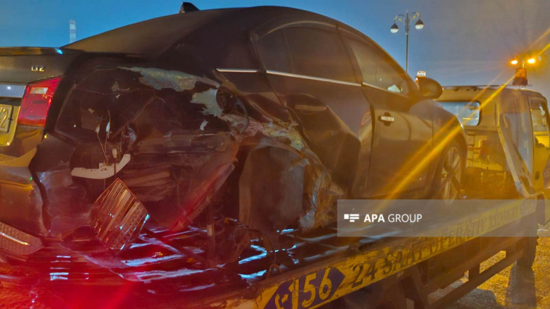 Xətaidə 4 avtomobil toqquşub