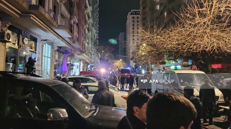 Nərimanovdakı yanğında xəsarət alanlar haqda açıqlama verilib - YENİLƏNİB