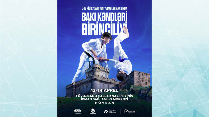 Bakı qəsəbələrinin yeniyetmələri arasında cüdo yarışı keçiriləcək