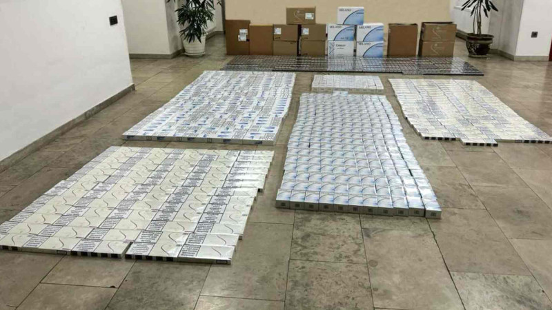 Bakıda 9000-dən artıq qutu siqaret müsadirə edilib