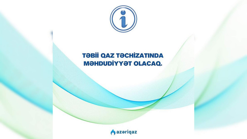Binəqədidə qaz kəsiləcək