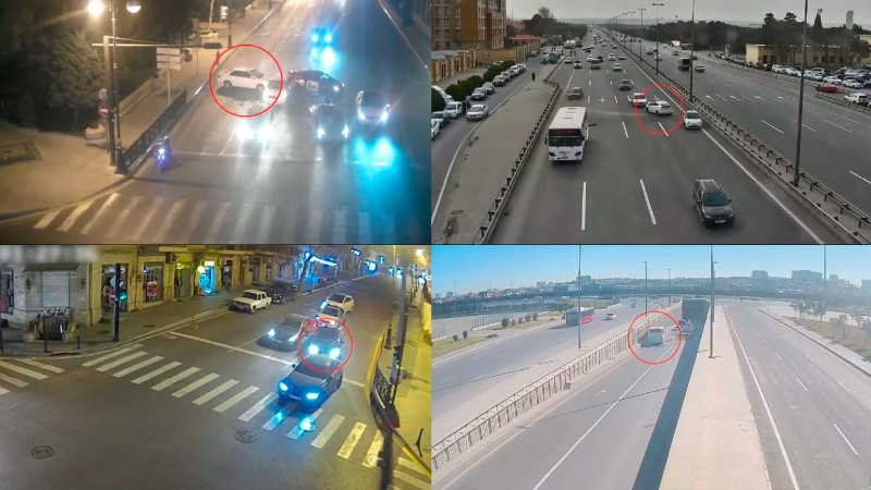 Bakıda 3 ay ərzində 400-ə yaxın yol qəzası baş verib