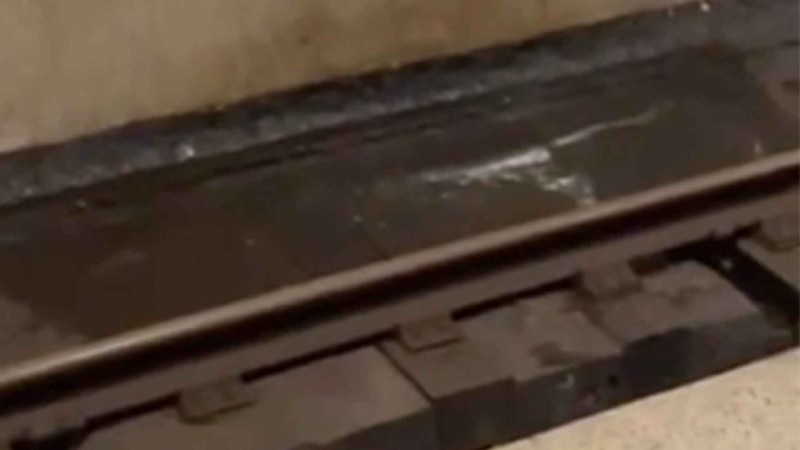 Bakı metrosunda stansiyaya su sızıb – VİDEO