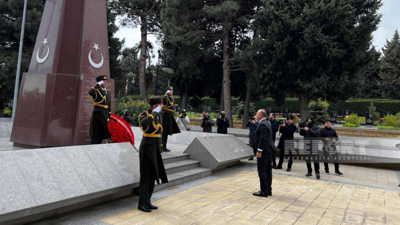 Mövlud Çavuşoğlu Bakıya gəlib
