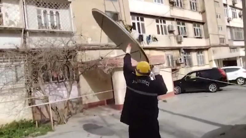 Yeni Günəşlidə anten qopub