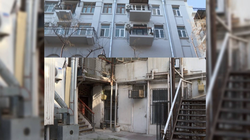 Bakının mərkəzində binaların fasadları təmir olunur, amma həyətləri yox