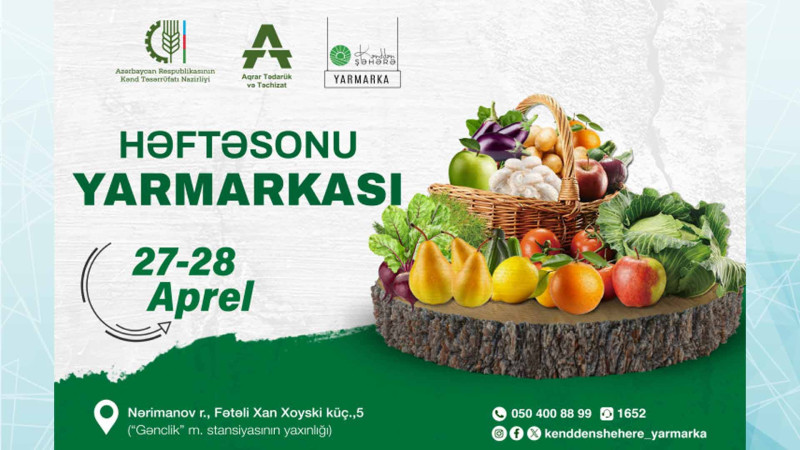 Paytaxtda növbəti “Kənddən Şəhərə” həftəsonu yarmarkası baş tutacaq