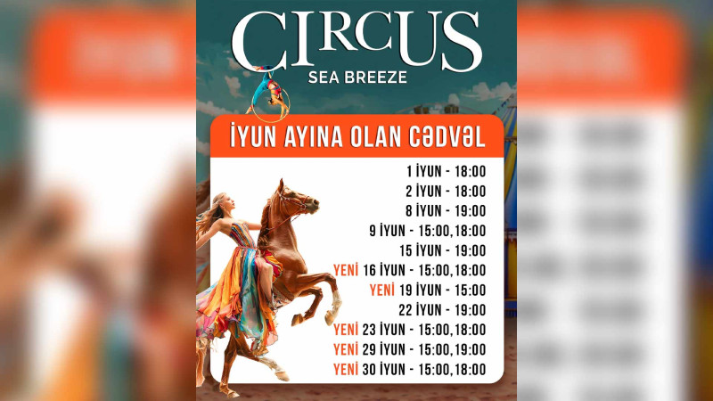 “Sea Breeze”də Sirk festivalı baş tutacaq