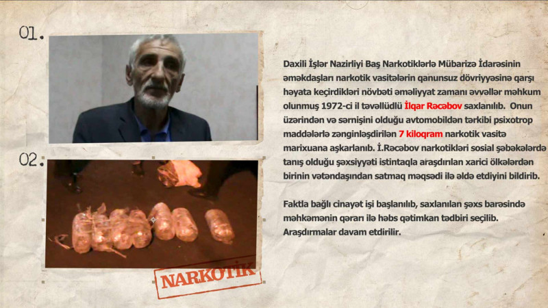 Bakıda narkokuryer tutulub