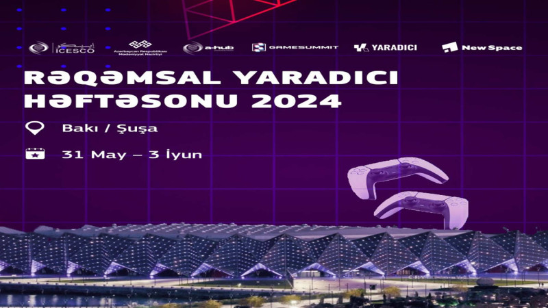 Bu gündən Azərbaycanda yaradıcı həftəsonuna start verilib