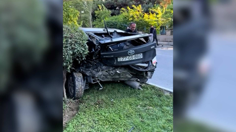 Binəqədi: İbrahimpaşa Dadaşov küçəsində yol qəzası baş verib