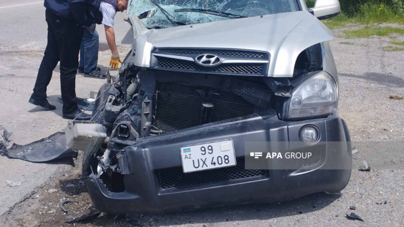 Şamaxıda Bakı sakini qəzaya uğrayıb