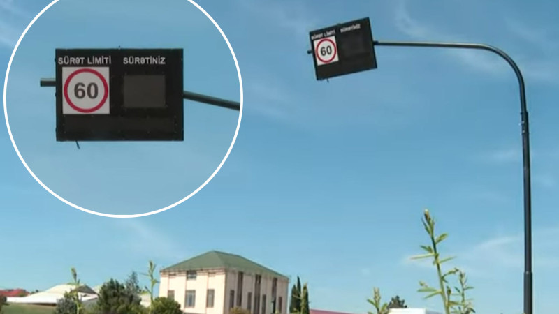 Bakı – Şamaxı yolunda yeni növ radar quraşdırılıb