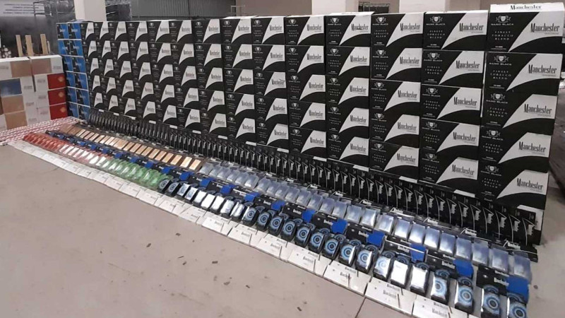 Gömrükçülər 1 milyondan artıq tütün məlumatları aşkarlayıblar