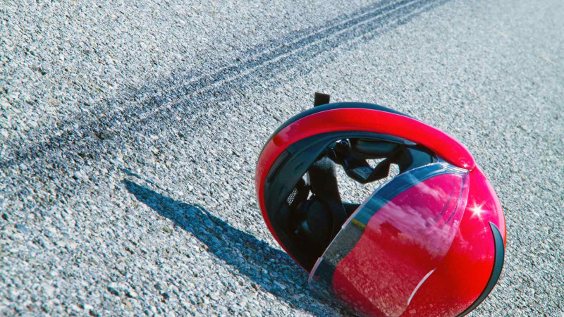 Sabunçu rayonunda gənc motosikletçi qəzaya uğrayıb