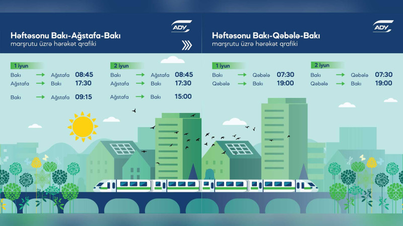 Bakı–Ağstafa–Bakı marşrutunda dəyişiklik olub