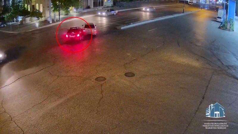 Yasamalda 3 avtomobil toqquşub – VİDEO