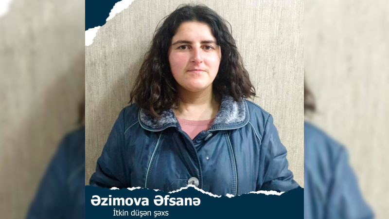 Binədə yaşayan 21 yaşlı qız itkin düşüb