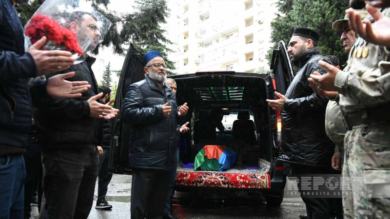 İtkin düşmüş şəhid Keşlədə dəfn olunub