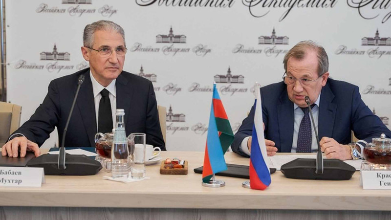 COP29-un prezidenti Rusiya nümayəndələri ilə görüş keçirib