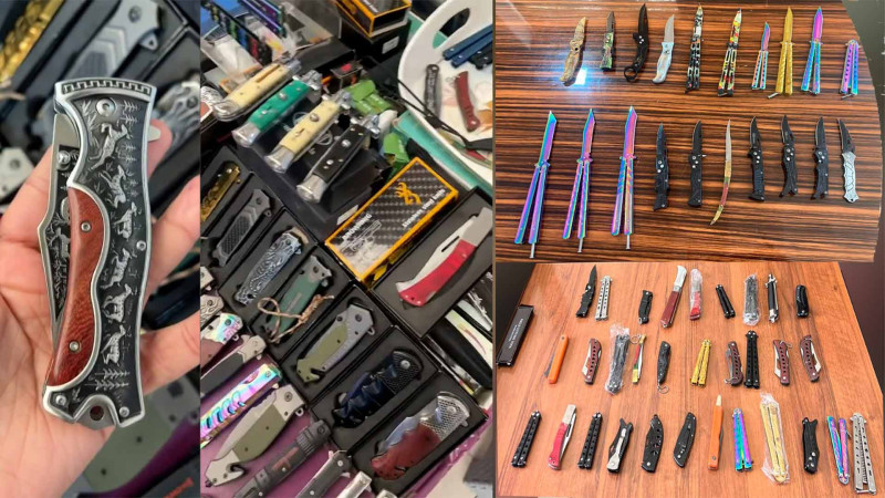 Xətai rayonunda ümumilikdə 147 soyuq silah dövriyyədən çıxarılıb