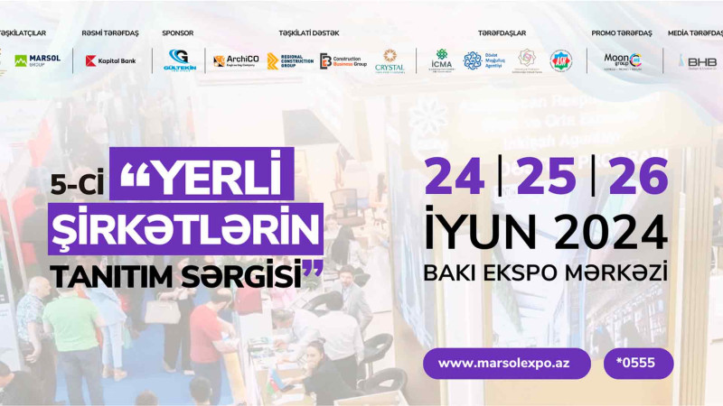 Yerli şirkətlərin tanıtım sərgisi keçiriləcək