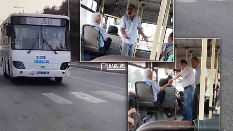 “BakıKart”la işləyən avtobusun sürücüsü sərnişinlərdən nağd pul tələb edir – VİDEO