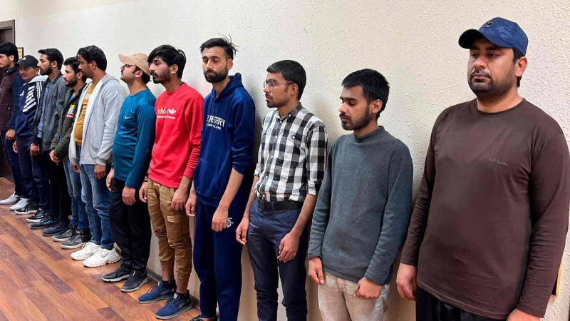 Bakıda icazəsiz yaşayan 25 əcnəbi saxlanılıb