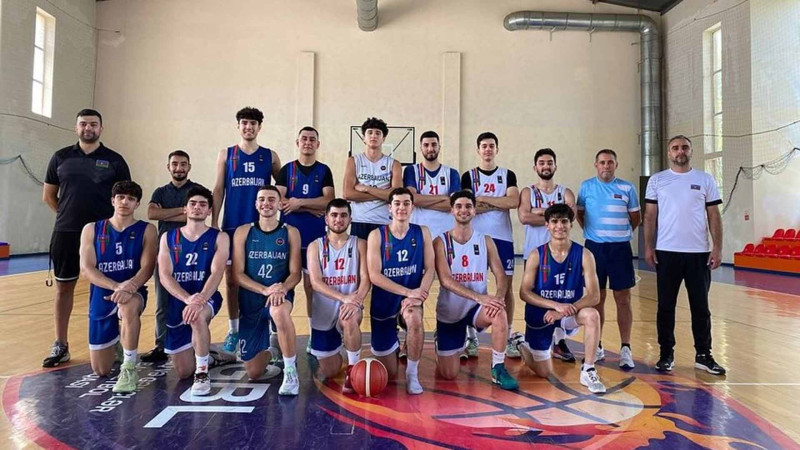 Azərbaycan basketbol milliləri görüşüblər