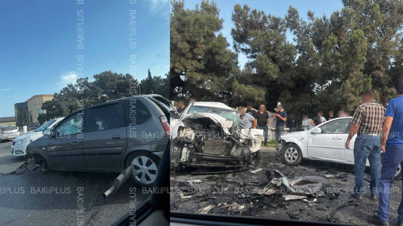 Mərdəkan körpüsünün yaxınlığındakı qəzanın təfərrüatları açıqlanıb – YENİLƏNİB