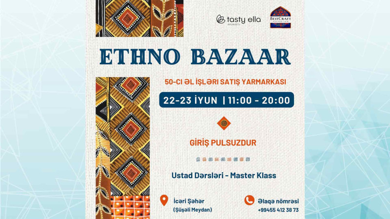 İçərişəhərdə əl işləri satış yarmarkası keçiriləcək