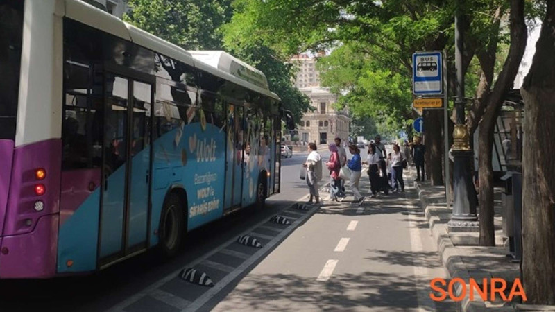 Problemli avtobus dayanacağının yeri dəyişdirilib