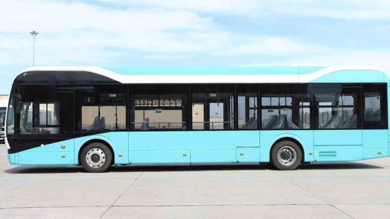 Paytaxtda elektrik avtobusların şarj ediməsi üçün xətlər çəkilir