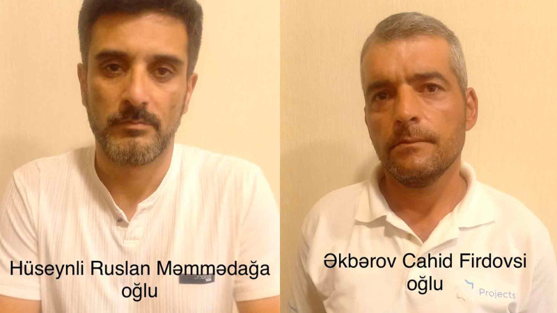 Buzovnada 2 nəfər quldur saxlanılıb