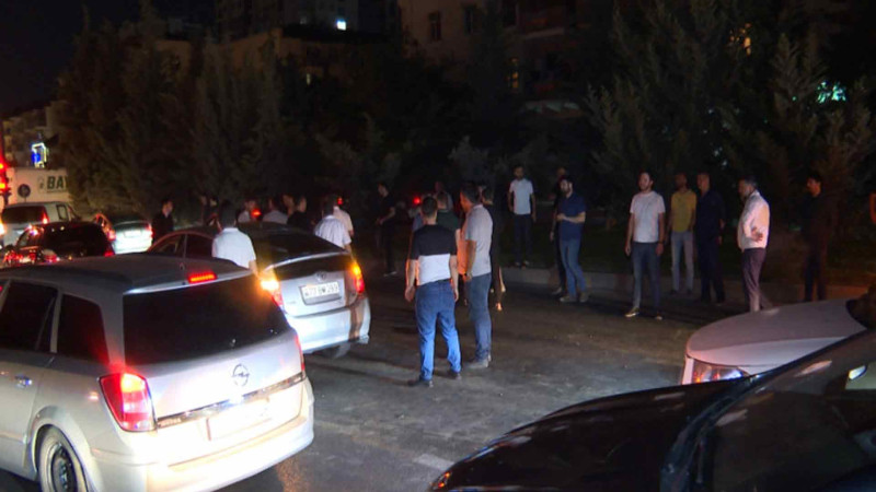 Qara Qarayev prospektində avtomobil qadın piyadanı vurub