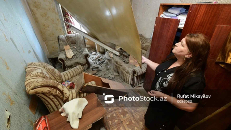 Yasamalda 135 yaşı olan bina uçub