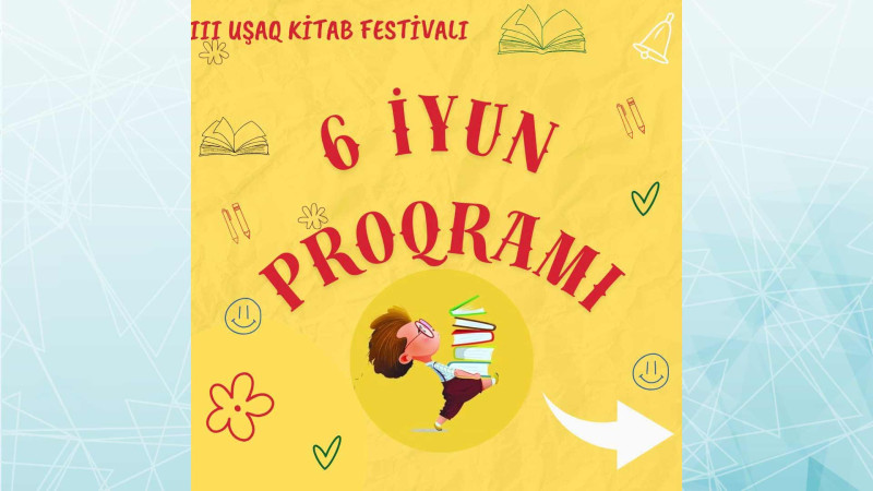 III Uşaq Kitab Festivalı start götürür