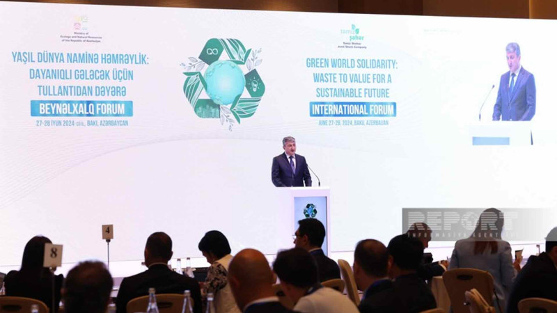 Bakıda beynəlxalq ekoloji forum keçirilir