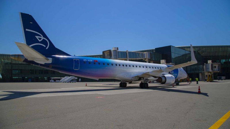“Air Montenegro” təyyarəsi Bakıya ilk reysini həyata keçirib