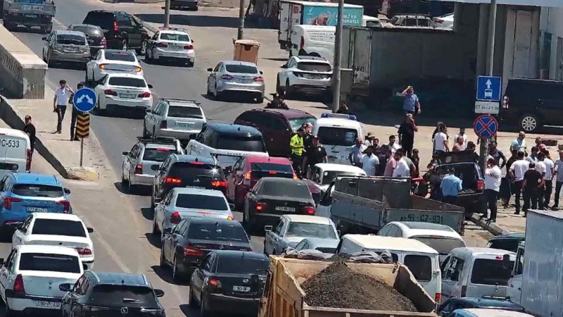 Ziya Bünyadovda qəza sıxlığa səbəb olub
