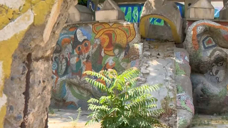 Baxımsız qalan Lermontov parkı: şəhərin mərkəzində olan parka nə səbəbdən nəzərət olunmur? – VİDEO