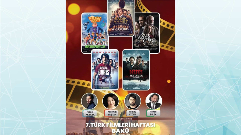 Bakıda ödənişsiz türk filmləri nümayiş olunacaq