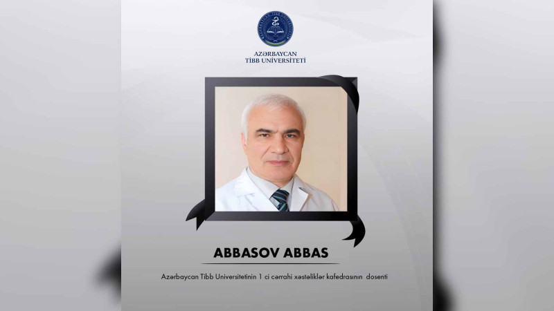 ATU-nun dosenti dünyasını dəyişib